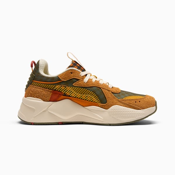 RS-X Hyper Prep Fall Sneakers Unisex, Amber-Orange Brick-Warm Chestnut, extralarge