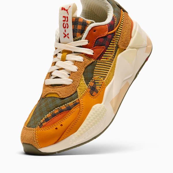 RS-X Hyper Prep Fall Sneakers Unisex, Amber-Orange Brick-Warm Chestnut, extralarge