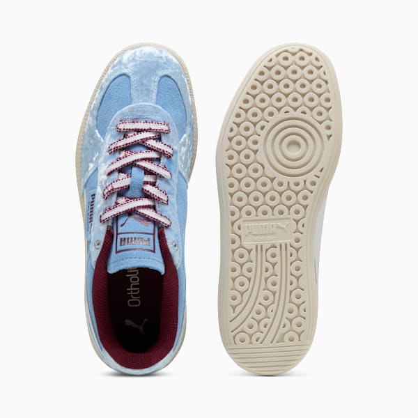 Tenis Palermo Cherry Blues para mujer, Team Light Blue-PUMA White-Alpine Snow, extralarge