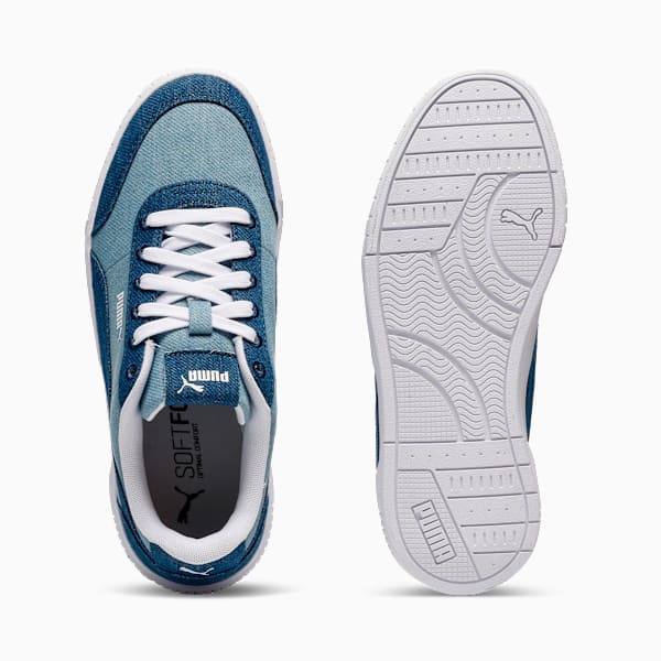Carina Mia Denim Women, Sargasso Sea-Faded Denim-PUMA White, extralarge