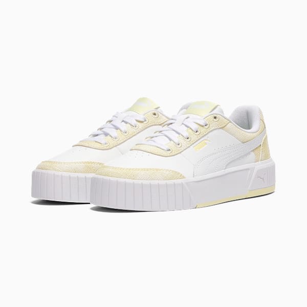 Carina Mia Acid Wash Women, PUMA White-Gold Moon, extralarge