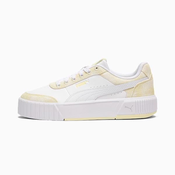 Carina Mia Acid Wash Women, PUMA White-Gold Moon, extralarge