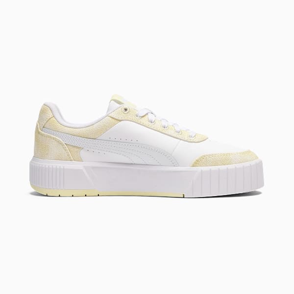 Carina Mia Acid Wash Women, PUMA White-Gold Moon, extralarge