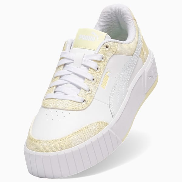 Carina Mia Acid Wash Women, PUMA White-Gold Moon, extralarge