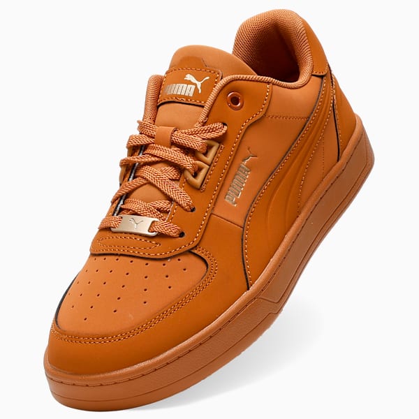 Tenis Caven 2.0 Lux para hombre, Caramel Latte-PUMA Gold, extralarge