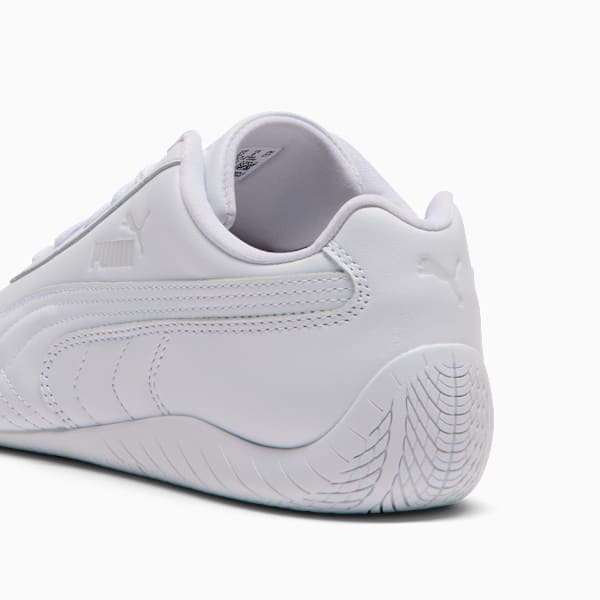 Speedcat Full Leather Women, PUMA White-Feather Gray, extralarge