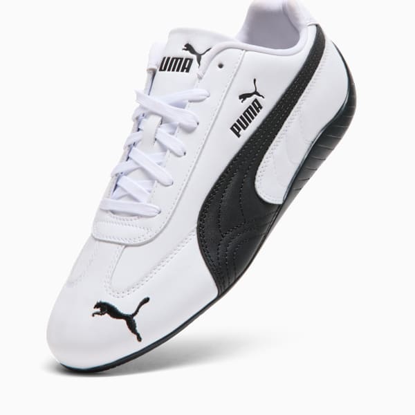 Speedcat Full Leather Women, PUMA White-PUMA Black, extralarge