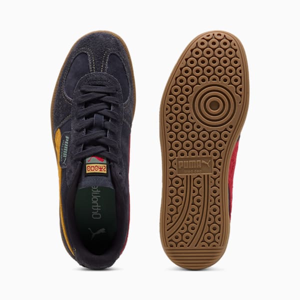 Road To Unity Palermo Leather Sneakers, New Navy-Sunny Yellow, extralarge-IND