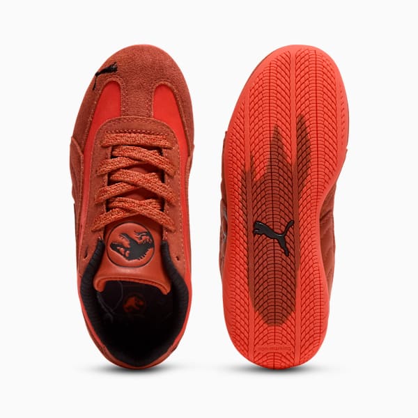 PUMA x JURASSIC WORLD Speedcat Little Kids' Sneakers, Candy Apple-Bordeaux Red-Apple Cider, extralarge
