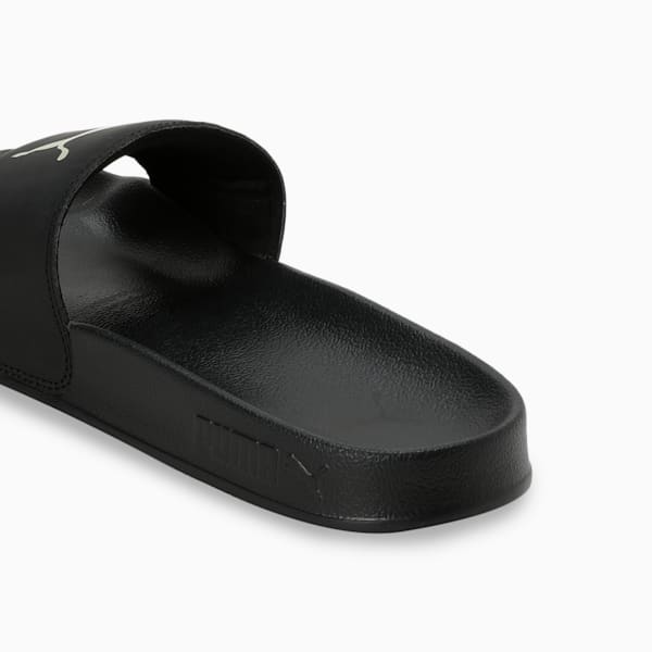 PUMA Leadcat 2.0 x RCB Slides, PUMA Black-Metallic Gold, extralarge-IND