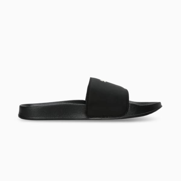 PUMA Leadcat 2.0 x RCB Slides, PUMA Black-Metallic Gold, extralarge-IND