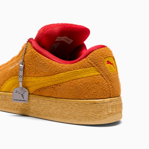 PUMA x VANDYTHEPINK Suede XL Men's Sneakers, Ginger Tea-Tangerine-Fierce Red, extralarge