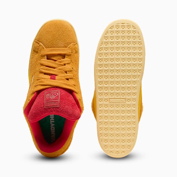 PUMA x VANDYTHEPINK Suede XL Men's Sneakers, Ginger Tea-Tangerine-Fierce Red, extralarge