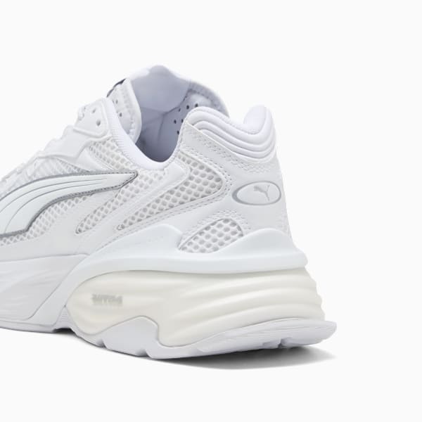 PUMA Fade Sneakers Unisex, PUMA White-PUMA Silver, extralarge-GBR