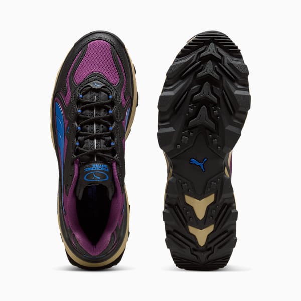 Fade Ripstop Men's Sneakers, PUMA Black-Plum Wine-Mountain Blue, extralarge