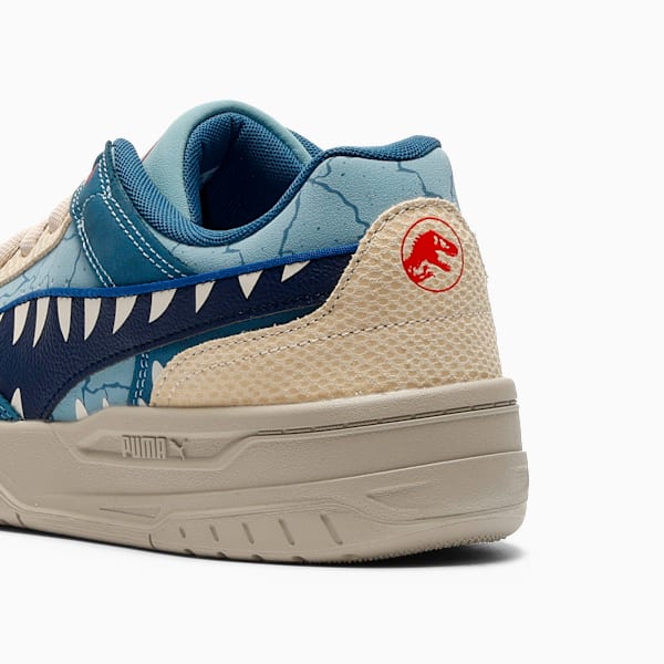 PUMA x JURASSIC WORLD Rebound Retro Men's Sneakers, Seafoam-PUMA Navy-Creamy Vanilla, extralarge