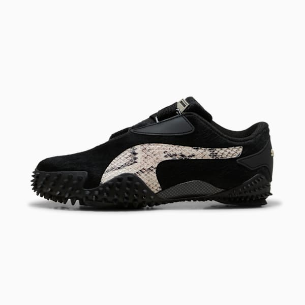 A$AP ROCKY x PUMA Mostro OG Pony Hair Women's Sneakers, PUMA Black-Desert Dust, extralarge