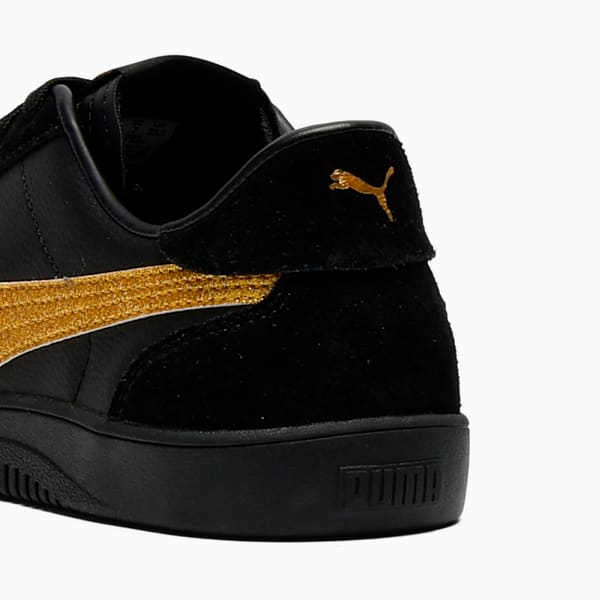 Club 5v5 Sparkle Women's Sneakers, PUMA Black-PUMA Gold, extralarge