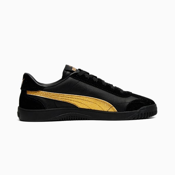 Club 5v5 Sparkle Women's Sneakers, PUMA Black-PUMA Gold, extralarge