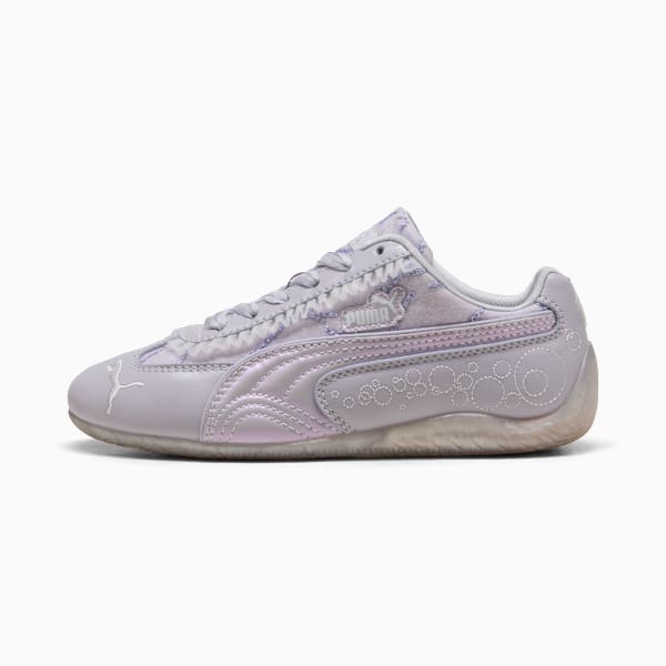 PUMA x WICKED Speedcat Goodness Women's Sneakers, Lilac Crush-Silver Mist-Intense Lavender, extralarge