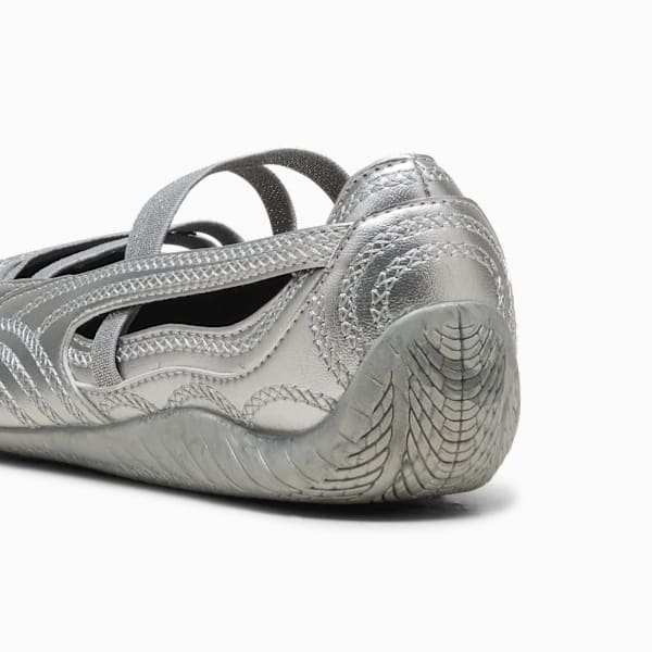 Pantoufles PUMA x WICKED Speedcat Ballet Silver Enfant et adolescent, PUMA Silver-Cool Mid Gray-Flat Dark Gray, extralarge