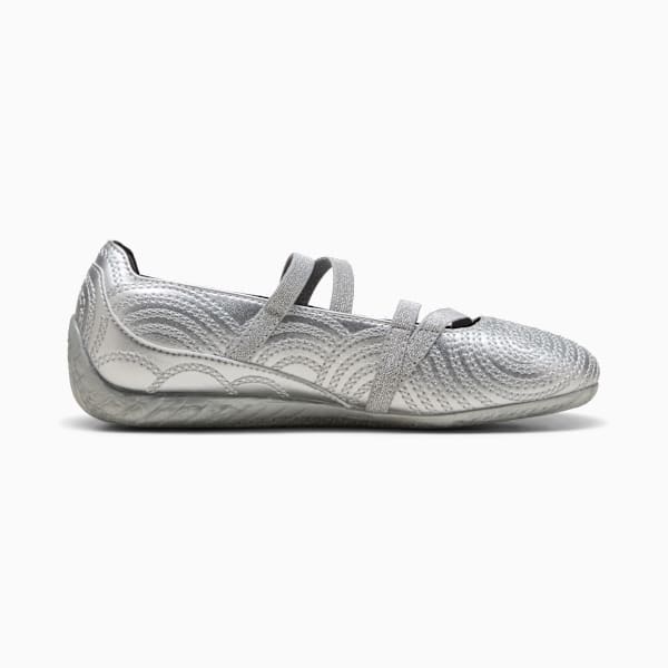 Pantoufles PUMA x WICKED Speedcat Ballet Silver Enfant et adolescent, PUMA Silver-Cool Mid Gray-Flat Dark Gray, extralarge
