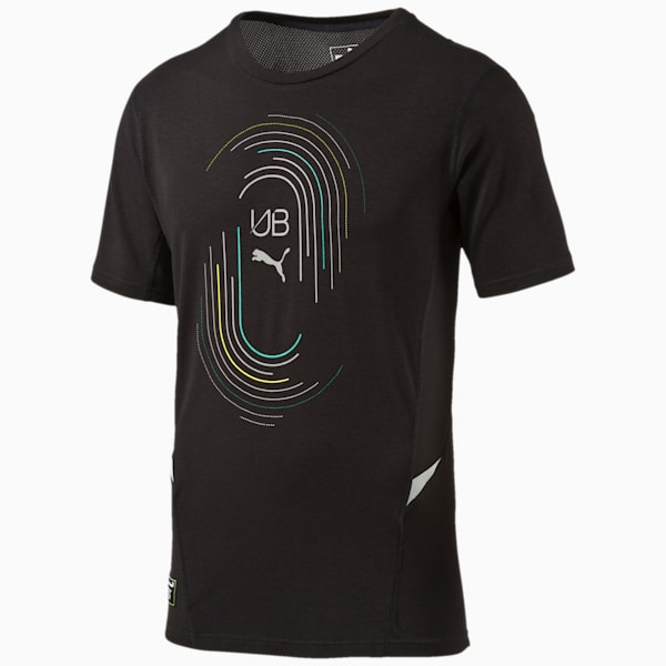 UB_Performance S/S Tee, black, extralarge-IND