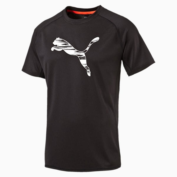 Running Logo T-Shirt, black, extralarge-IND