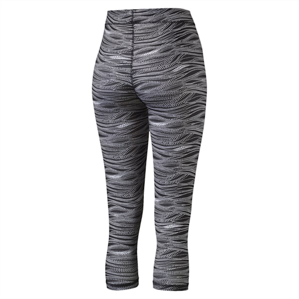 Active Training Women's All Eyes On Me 3/4 Tights, white-black, extralarge-IND