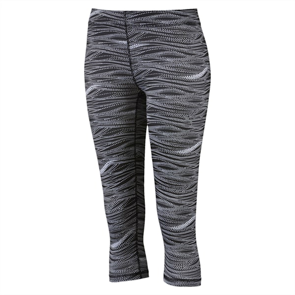 Active Training Women's All Eyes On Me 3/4 Tights, white-black, extralarge-IND