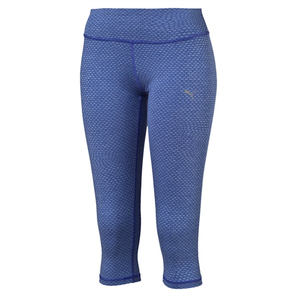 Active Training Women's All Eyes On Me 3/4 Tights, royal blue heather, extralarge-IND