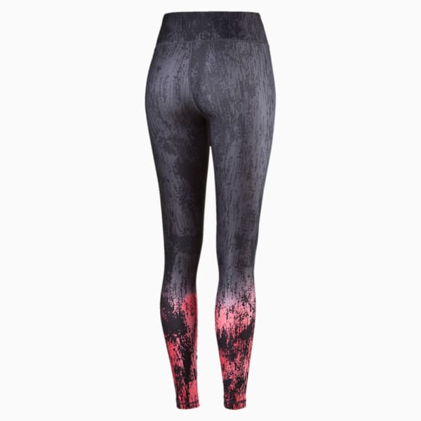 Active Training Women's All Eyes On Me Tights, periscope-puma black-sunkist coral, extralarge-IND