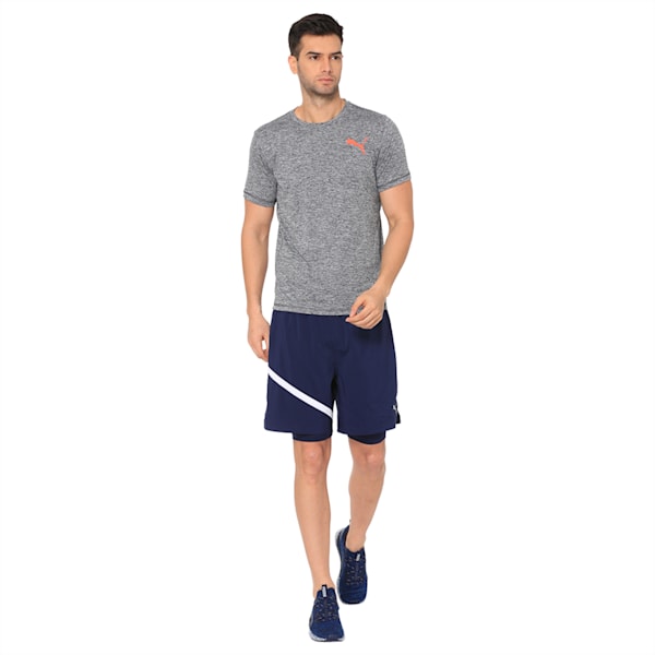 Puretech Heather Men's Training T-Shirt, Dark Gray Heather, extralarge-IND