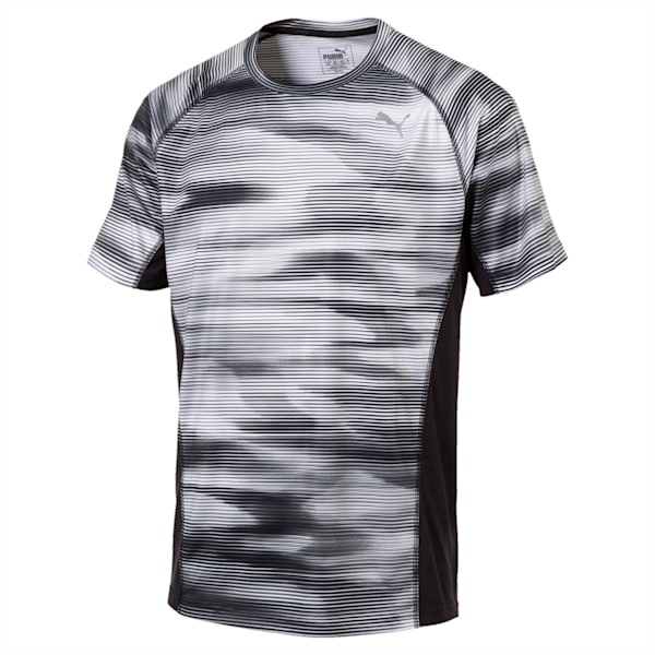 Running Men's Graphic T-Shirt, Puma Black Heather, extralarge-IND