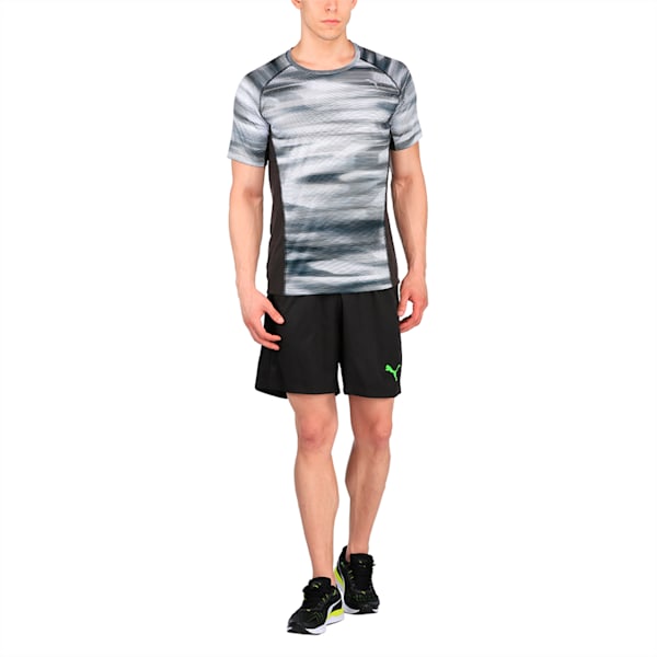 Running Men's Graphic T-Shirt, Puma Black Heather, extralarge-IND