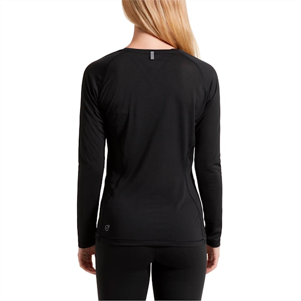 United By Fitness MyoKnit Seamless Long Sleeve Shirt in BLACK