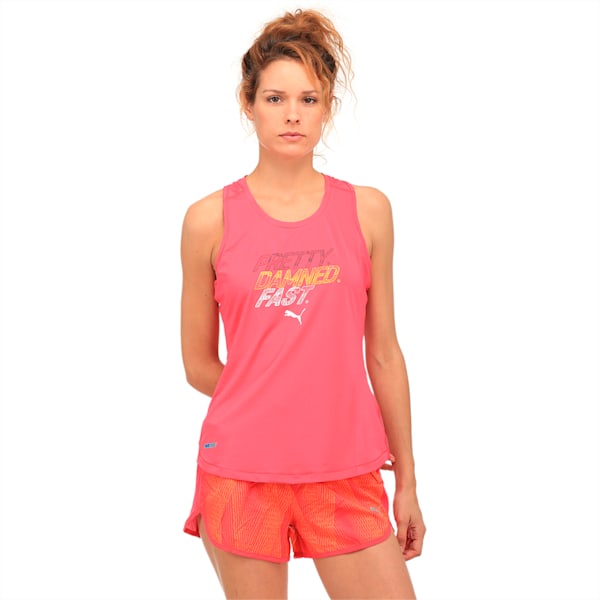 Running Women's PWRCOOL Slogan Tank Top, SPARKLING COSMO, extralarge-IND