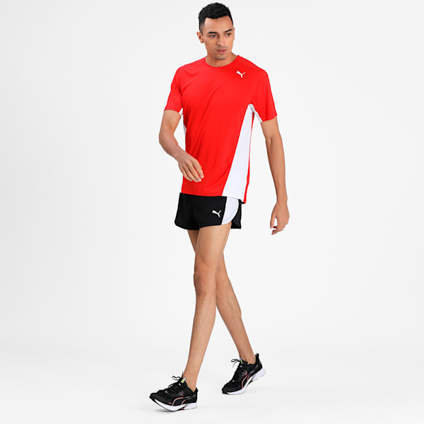 Cross the Line Split Woven dryCELL Men's Shorts, Puma Black, extralarge-IND