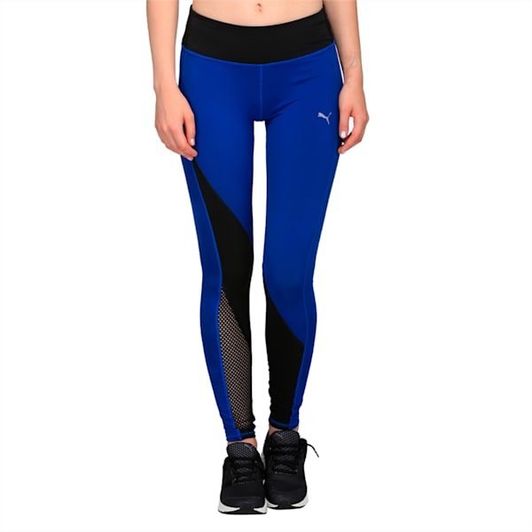 Active Training Women's Explosive Tights, TRUE BLUE-Puma Black, extralarge-IND