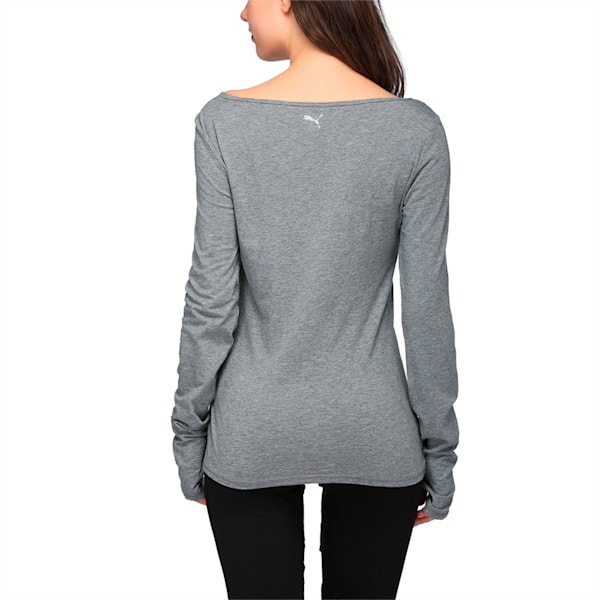 Dancy Airy L S Cover-up, Medium Gray Heather, extralarge-IND