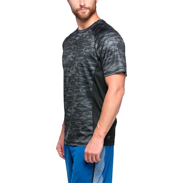 Active Training Men's Vent Graphic T-Shirt, PumaBlk-quietshd-brightplas, extralarge-IND