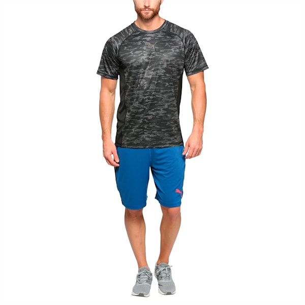 Active Training Men's Vent Graphic T-Shirt, PumaBlk-quietshd-brightplas, extralarge-IND