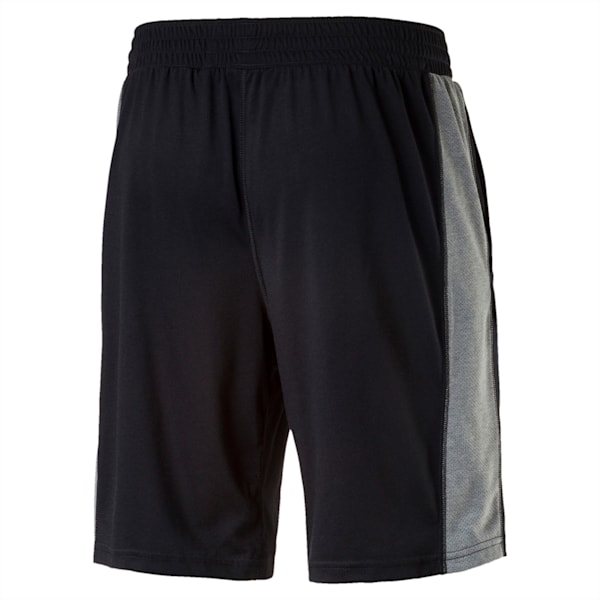 Essential drirelease Men's Training Shorts, Puma Black-Medium Gray Hthr, extralarge-IND