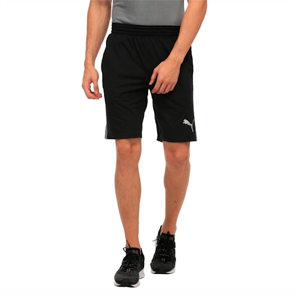 Essential drirelease Men's Training Shorts, Puma Black-Medium Gray Hthr, extralarge-IND