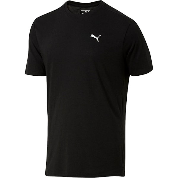 Essential Short Sleeve Crew T-Shirt, Puma Black, extralarge