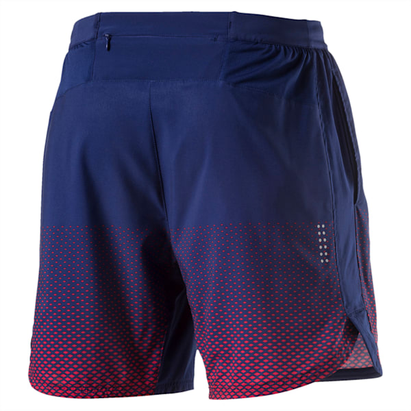 Running Men's Pace Graphic Shorts, Blue Depths, extralarge-IND