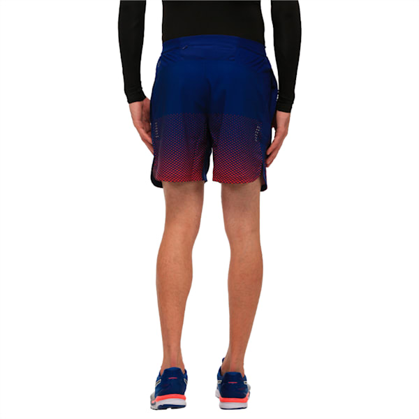 Running Men's Pace Graphic Shorts, Blue Depths, extralarge-IND