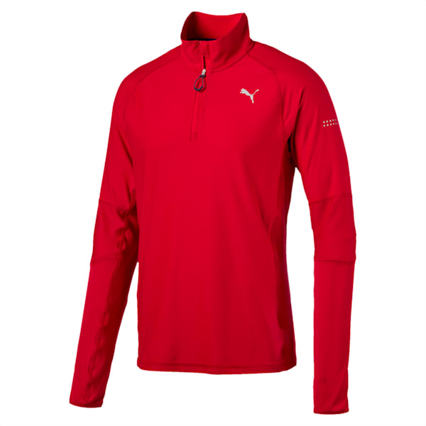 Running Men's Half Zip Long Sleeve, Toreador, extralarge-IND