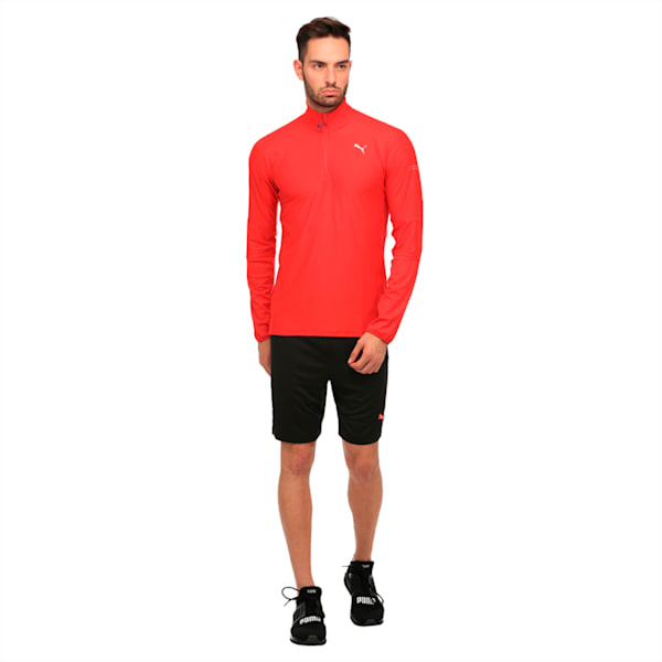 Running Men's Half Zip Long Sleeve, Toreador, extralarge-IND