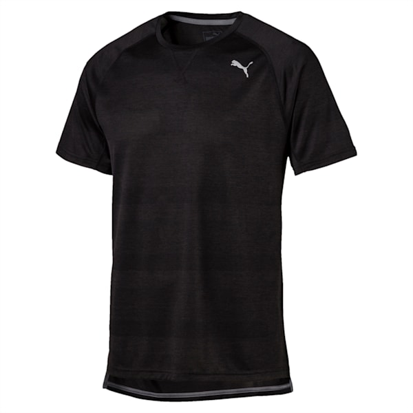 Running Men's Energy T-Shirt, Puma Black Heather, extralarge-IND